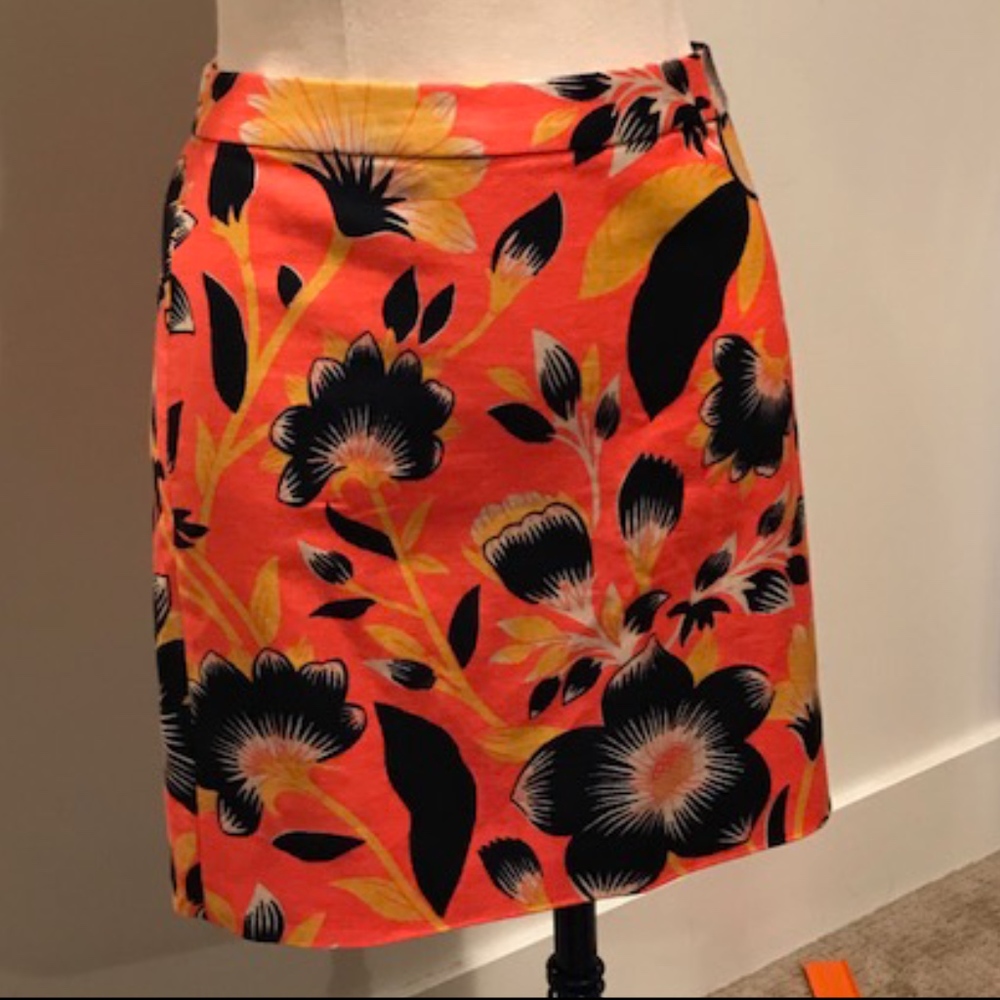 J.Crew Women's Floral Mini Skirt. NWOT
